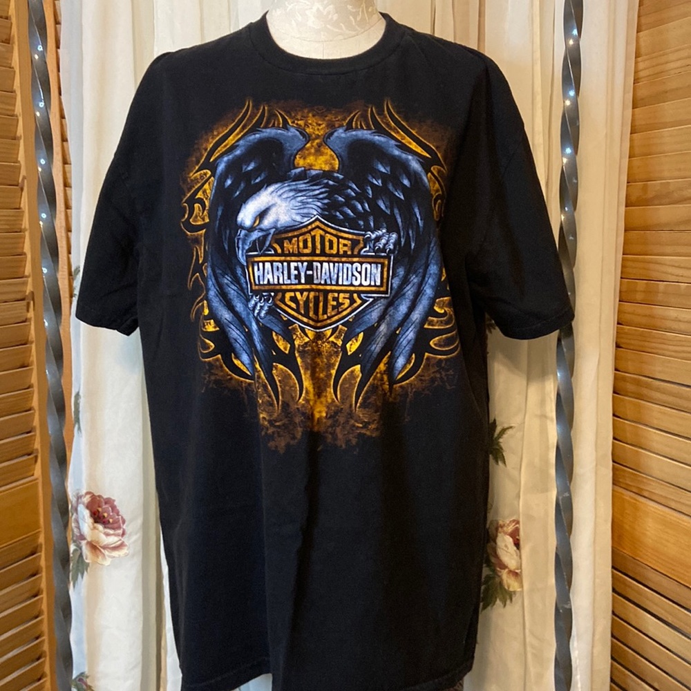 Harley Davidson short sleeve tee-shirt. Black, size XL